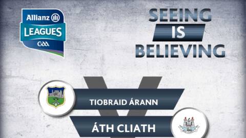 Allianz Hurling League Division 1A – Tipperary 1-19 Dublin 0-19