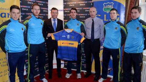 Intersport/Elverys take over Tipperary sponsorship and unveil 2015 Tipperary GAA strip