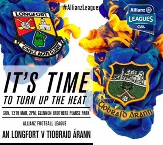 Allianz Football League Division 3 – Longford 1-17 Tipperary 1-11