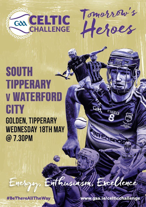 Celtic Challenge Under 17 Hurling – South Tipperary 4-21 Waterford City 0-10