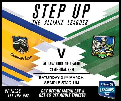 Pre Purchase Allianz Hurling League Semi Final Tickets