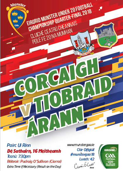 Tipperary U20 Football Panel v Cork