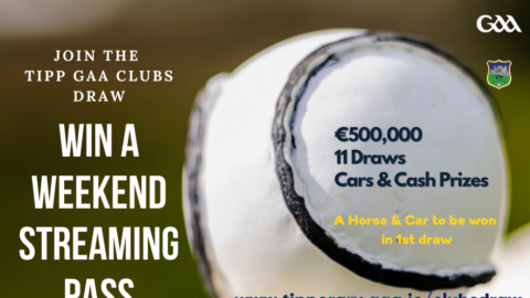 Win A Weekend Tipperary GAA Streaming Pass