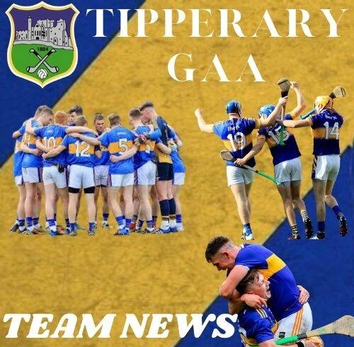 Tipperary Senior Hurling Team Announcement – Allianz Hurling League Round 2 v Kilkenny