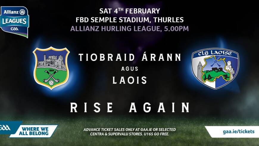 Allianz Hurling & Football League Ticketing Information