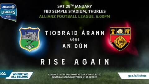 Tipperary GAA Scene – January 25th 2023