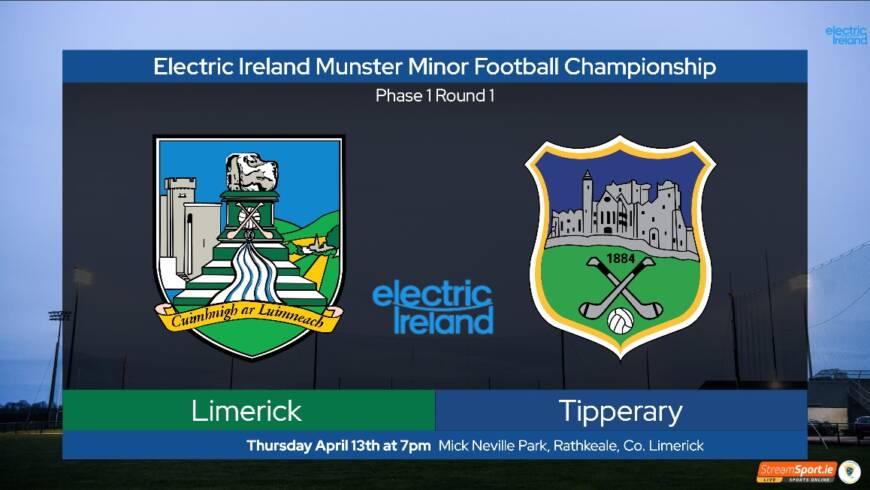 Tipperary Minor Football Team Announcement