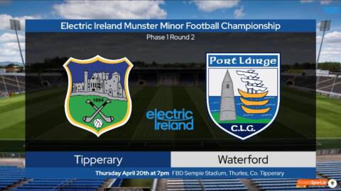 Tipperary Minor Football Team Announcement