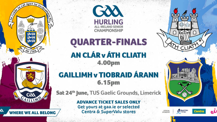 Tipperary Senior Hurling Team Announcement