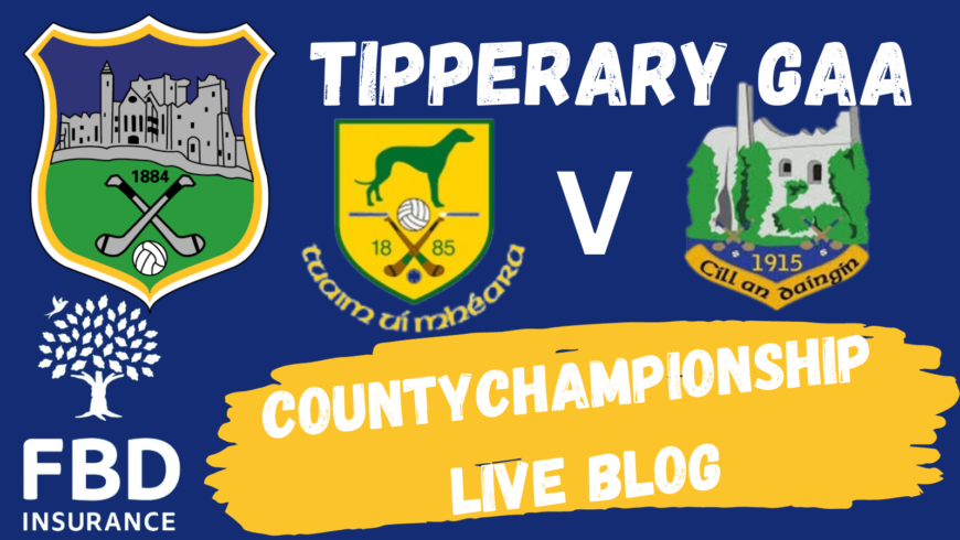 FBD Insurance SHC Toomevara v Kiladangan Live Blog