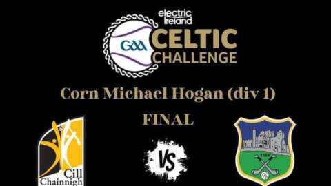All Ireland Division 1 Corn Michael Hogan Final – Team News