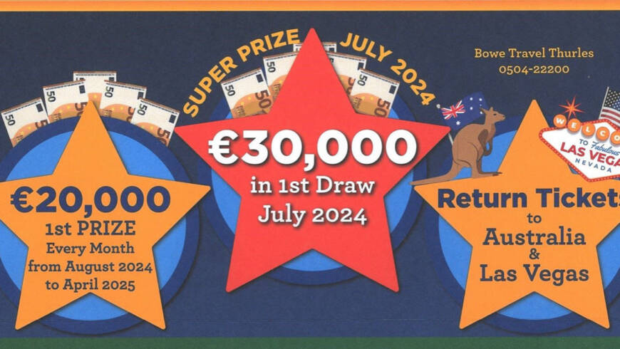 2024 – 2025 Tipperary Clubs Draw, July Results