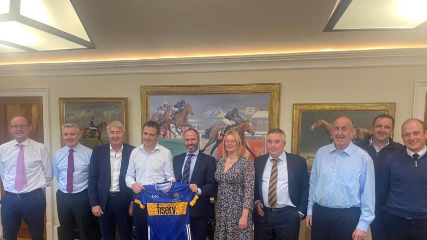 Tipperary GAA announce new partnership with Coolmore