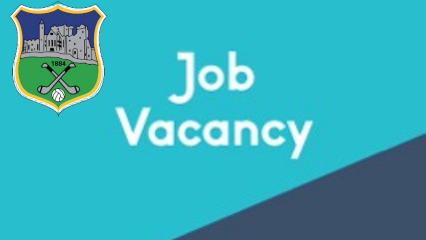 Job Vacancy – Tipperary GAA