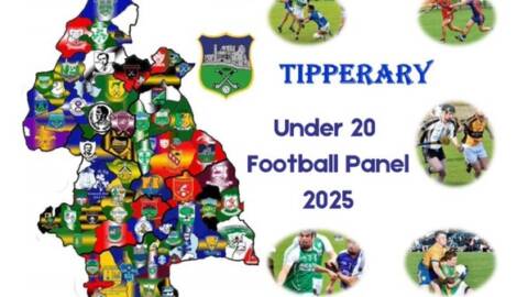 Tipperary Under 20 Football Panel 2025