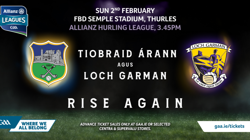 Tipperary Senior Hurling Team Announcement